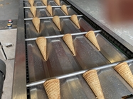 Дурабле эффективной нержавеющей стали машины выпечки конуса мороженого материальный