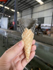 Полностью автоматическая производственная линия конуса мороженого с материалом нержавеющей стали