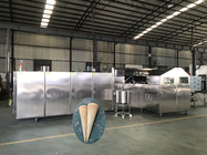 Управление Plc машины выпечки конуса мороженого термальной обработки 2000pcs/H
