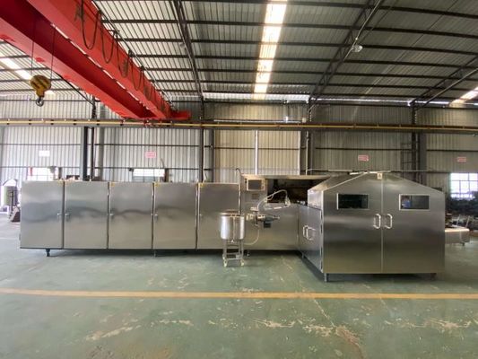 Хорошая цена. Обрабатывающее оборудование вафли конуса сахара ISO9001 10kg/h онлайн