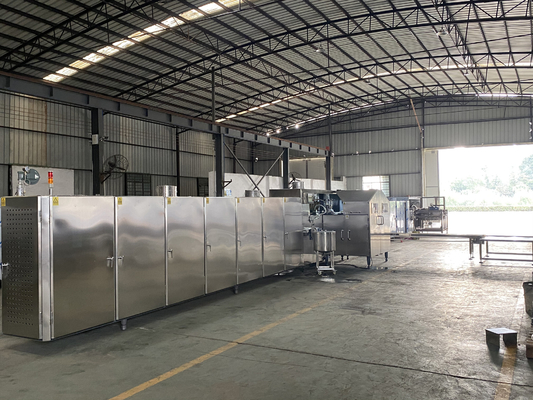 Хорошая цена. управление PLC Schneider машины конуса вафли мороженого 7500pcs/H 4.37kw онлайн