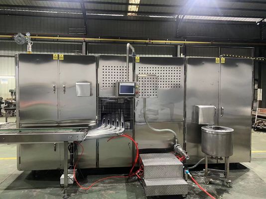 Хорошая цена. Сжатый воздух 0,6 МПа Wafer Cone Making Machine 11-13 кг/ч Потребление газа онлайн