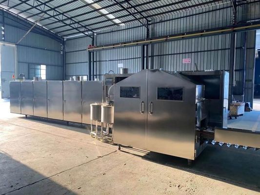 конус мороженого 2000pcs/H делая систему PLC Schneider машины
